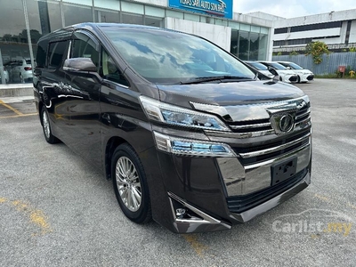 Recon BEIGE LEATHER UNREG 2018 Toyota Vellfire 2.5 V - Cars for sale