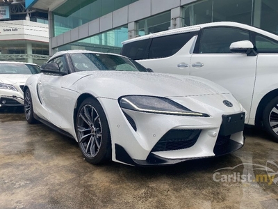 Recon 2019 Toyota GR Supra 2.0 SZ-R Coupe LIMITED WHITE NFL JBL 5YRS WARRANTY - Cars for sale