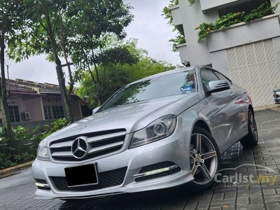 Used 2012/2017 YEAR MADE 2012 Mercedes-Benz C180 1.8 AVANTGARDE SPORT COUPE FULLY IMPORT CBU ELECTRIC SEAT RUNNING DAYLIGHT SHIFTRONIC 50000KM USED ONLY NEW ALIKE - Cars for sale