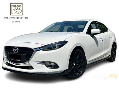Used 2018 Mazda 3 2.0 SKYACTIV-G High Sedan - FULL SERVICE RECOND MAZDA / FULL LEATHER POWER SEAT / PADDLE SHIFT / NO ACCIDENT / NO BANJIR / WARRANTY - Cars for sale