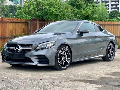 BURMESTER Mercedes Benz C300 2.0 COUPE AMG S/ROOF