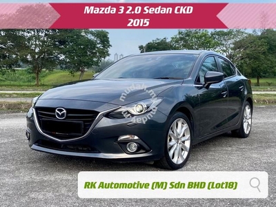 Mazda 3 2.0(A) SEDAN SKYACTIV, GLS high Spec