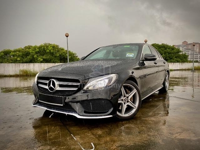 MB C200 AMG W205 2.0 (A) Red Int. Full Svc Rc