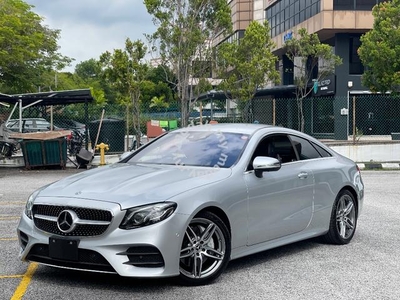 NEW STOCK - 2019 Mercedes Benz E200 COUPE AMG LINE