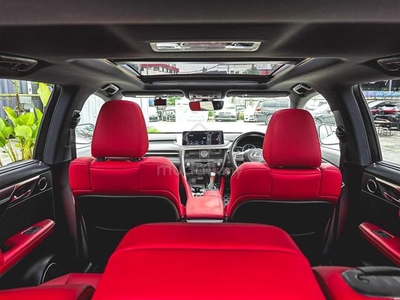 PROOF HUD RED INTERIOR 2021 Lexus RX300 FSPORT 2.0