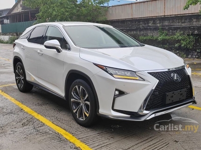 Recon 2018 Lexus RX300 2.0 PREMIUM LEATHER ,F SPORT BODYKIT, AIRCOND SEATS, LOW MIL 5YRS WARRANTY - Cars for sale