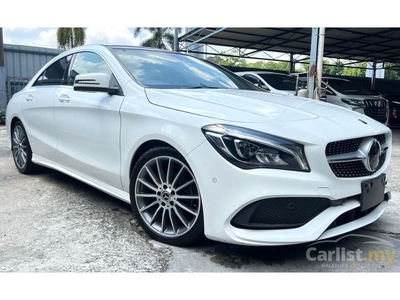 Recon 2018 Mercedes-Benz CLA180 1.6 AMG Coupe Panoramic Roof - Cars for sale