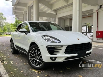 Recon 2018 Porsche Macan 2.0T BASE GRADE RED/BLACK INTERIOR ORIGINAL PLAYER MULTI FUNCTION STEERING KEYLESS TURN START R/C POWER BOOT PDLS F - Cars for sale