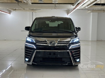 Recon 2018 Toyota Vellfire 2.5 ZG with Sunroof (New Facelift) - Japan Spec - Cars for sale