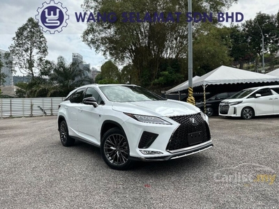 Recon 2019-22 Lexus RX300 2.0 F Sport FL / GRADE 5A / 2k KM mileage ONLY / FULL SPEC / P-Roof / 4CAM 360 / OFFER NOW - Cars for sale