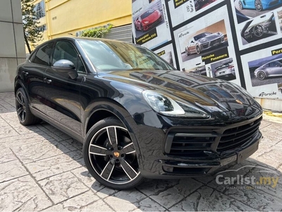 Recon 2019 PORSCHE CAYENNE 3.0 PDK SPORT CHRONO COUPE , 16K MILEAGE WITH 360 SURROUND VIEW CAMERA - Cars for sale