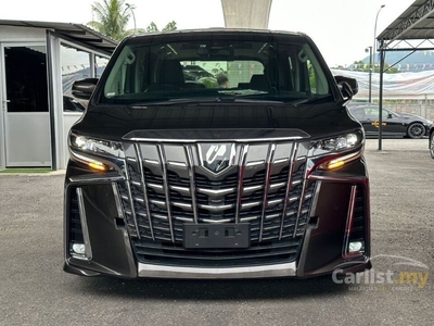 Recon 2019 Toyota Alphard 2.5 SC PACKAGE MPV SUNROOF MOONROOF 7 SEATER PILOT SEAT DUAL POWER DOOR ROOF MONITOR REVERDE CAMERA 5 YEAR WARRANTY GRADE 4.5/B - Cars for sale