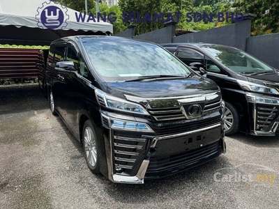 Recon 2019 Toyota Vellfire 2.5 Z A + Z GOLDEN EYE + ZG 20 units available TIP TOP CONDITION FREE 5 YRS WARRANTY - Cars for sale