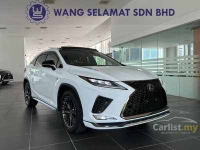 Recon 2020-22 Lexus RX300 2.0 F Sport 30units available // 360 CAMERA // BLK/RED Leather PKG // JPN GRADE 5A // PANROOF - Cars for sale
