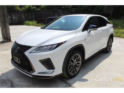 Recon 2020 Lexus RX300 2.0 F Sport SUV RED INTERIROR HUD BSM 3LED CHEAPEST PRICE 5 YEARS WARRANTY - Cars for sale