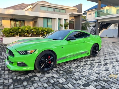 Recon NEGO 2016 Ford MUSTANG 2.3 ECOBOOST SPECIAL GREEN COLOUR - Cars for sale