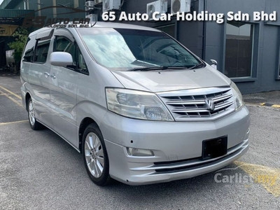 Used 2006/2012 Toyota Alphard 2.4 G MPV (Nice Plate Number) 8 Seater, 1 Power Door - Cars for sale