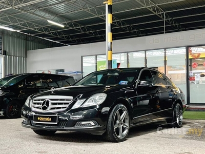 Used 2010 Mercedes-Benz W212 E200 CGI 1.8 AT LOCAL C&C, 18-INCH AMG RIMS, NICE NUMBER - Cars for sale