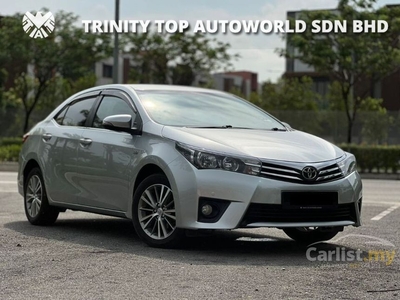 Used 2015 Toyota Corolla Altis 1.8 G Sedan, ELECTRIC LEATHER SEAT, TOUCH SCREEN PLAYER, REVERSE CAMERA, ULTRA RACING BAR, MERDEKA SALE, OFFER NEGO - Cars for sale