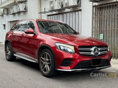 Used 2016 Mercedes-Benz GLC250 2.0 4MATIC AMG Line SUV - CANTIK MANTAP // WARRANTY 1YR // YEAR END PROMO // QUICK QUICK BUY NOW // BANK SPECIAL RATE - Cars for sale