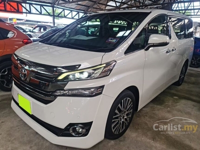 Used 2016 Toyota Vellfire 2.5 Z G Local Import Baru Ful Service Rec Toyota Malaysia - Cars for sale