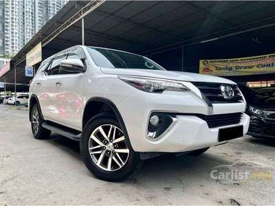 Used 2017 Toyota Fortuner 2.7 SRZ VERY HIGH SPEC FULL SERVICE RECORD LOW MILEAGE - Cars for sale