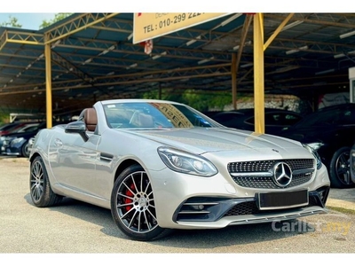 Used 2020 Mercedes-Benz SLC43 AMG 3.0 Convertible V6 AMG TWIN TURBO FACELIFT 386HP 5K KM DONE WARRANTY TILL 2024 MAGIC ROOF HARMON KARDON - Cars for sale