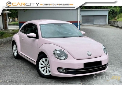 Used OTR PRICE 2014 Volkswagen Beetle 1.2 Hatchback *09 (A) FACELIFT LED DAYLIGHT LEATHER SEAT DVD PLAYER PADDLE SHIFT - Cars for sale