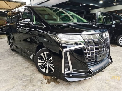 Recon 2018 Toyota Alphard 2.5 G S C Package MPV - NEW MODEL FACELIFT TRD BODYKIT DVD R/C LDA DIM PRE CRASH SYSTEM 2-PD POWER BOOT FULL LEATHER SEAT - Cars for sale