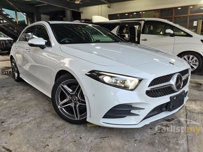 Recon 2019 Mercedes-Benz A180 1.3 AMG Hatchback - NEW FACELIFT AMG BODYKIT AMG RIM PUSH START KEYLESS PRE-CRASH SYSTEM 1-MEMORY SEAT 2-POWER SEAT DVD R/C - Cars for sale