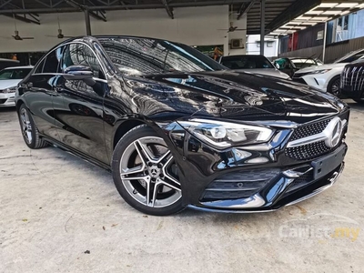 Recon 2019 Mercedes-Benz CLA220 2.0 AMG Line Premium Coupe - AMG BODYKIT AMG SPORT RIM WIDESCREEN COCKPIT R/C PUSH START KEYLESS 2- POWER SEAT 2-MEMORY - Cars for sale