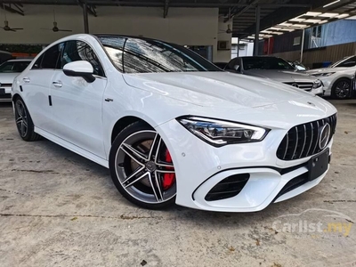 Recon 2019 Mercedes-Benz CLA45s AMG 2.0 4MATIC Coupe - AMG BODYKIT AMG RIM PERFORMANCE PACKAGE LAUNCH CONTROL HUD PANAROMIC ROOF 4-CAMERA PRE-CRASH SYSTEM - Cars for sale