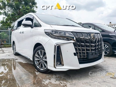 Recon 2021 Toyota Alphard 2.5 TYPE GOLD GOLDEN EYES / SUNROOF / MOONROOF - Cars for sale