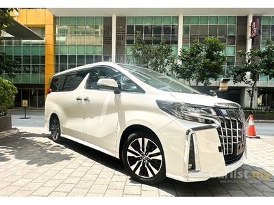 Recon 2022 Toyota Alphard 2.5 SC 3BA / DIM / BSM / SUNROOF / PRICE CAN NEGO / 7 YEARS WARRNTY - Cars for sale