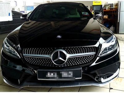 Used 2016 Mercedes-Benz C200 Coupe 1 LADIES OWNER - Cars for sale