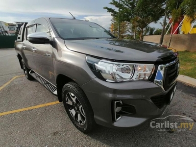 Used 2018 Toyota HILUX 2.4 G DOUBLE CAB 2.4LE 4X4 (A) READY STOCK - Cars for sale