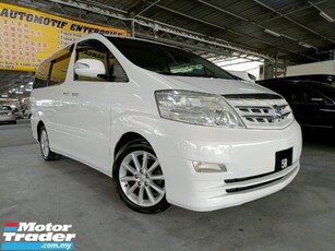 2016 TOYOTA ALPHARD 3.0 MZ G EDITION ONE OWNER UNTIL NOW VIP CAR NUMBE