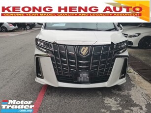 2020 TOYOTA ALPHARD TOYOTA ALPHARD 2.5 TYPE GOLD (A) REG 2024