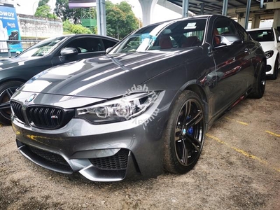 Bmw M4 3.0 COUPE COMPETITION UNREG RED LEATHE