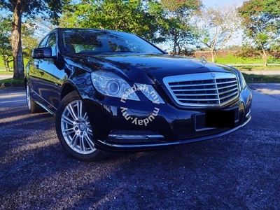 Mercedes Benz E200 7 SPEED service Cycle &Carriage