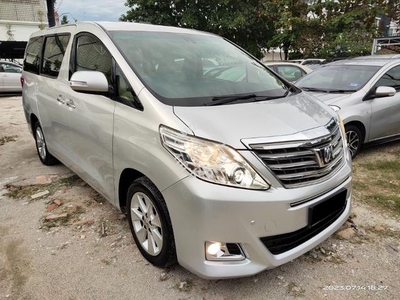 Toyota ALPHARD 3.5 FACELIFT (A)F/S/RECORD