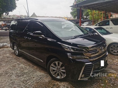 Used 2015 Toyota Vellfire 2.5 Z A Edition MPV FACELIFT AKPK CAN LOAN - Cars for sale