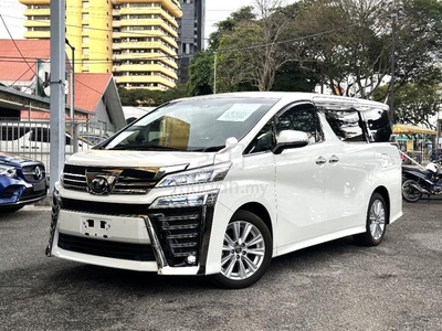 UNREG 2019 Toyota VELLFIRE 2.5 ZA ROOF MONITOR Z
