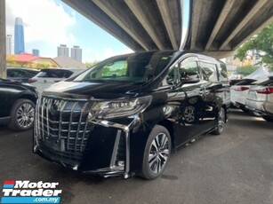 2020 TOYOTA ALPHARD 2.5 SC 3 LED HEADLAMPS PRE CRASH LANE ASSIST SENSOR POWER BOOT