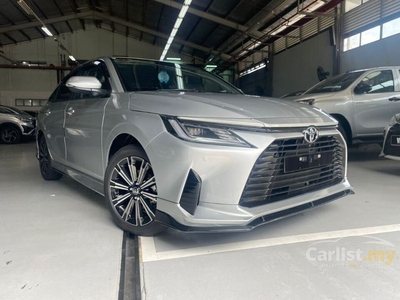 New 2023 Toyota Vios 1.5G AT SILVER READY STOCK - Cars for sale