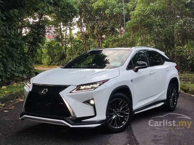Recon 2018 Lexus RX300 2.0t F-Sport Red Leather Interior - Cars for sale