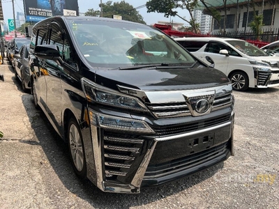 Recon 2018 TOYOTA VELLFIRE 2.5 Z-A - Cars for sale