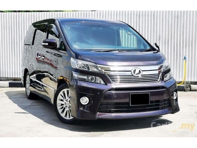 Used 2012/2015 Toyota Vellfire 3.5 ZG MPV / OTR HARGA / NO HIDDEN FEES /GOOD CONDITION ONE ONWER - Cars for sale