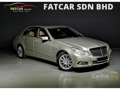 Used MERCEDES BENZ E200 CGI 1.8 - YEAR MADE 2010. BI XENON HEADLIGHT WITH LED DAYTIME RUNNING LIGHT. 5 SPEED AUTO TRANSMISSION #SIAPACEPATDIADAPAT - Cars for sale