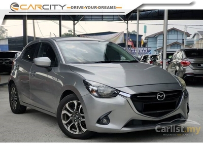 Used OTR PRICE 2016 Mazda 2 1.5 SKYACTIV-G Hatchback **10 (A) FULL SERVICE RECORD LOW MILEAGE ORI 53K ONLY DVD PLAYER LEATHER SEAT - Cars for sale